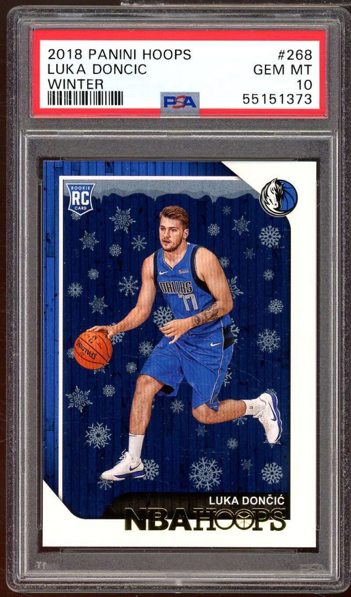 Luka Doncic Rookie Card 2018-19 Panini Hoops Winter #268 PSA 10 | eBay