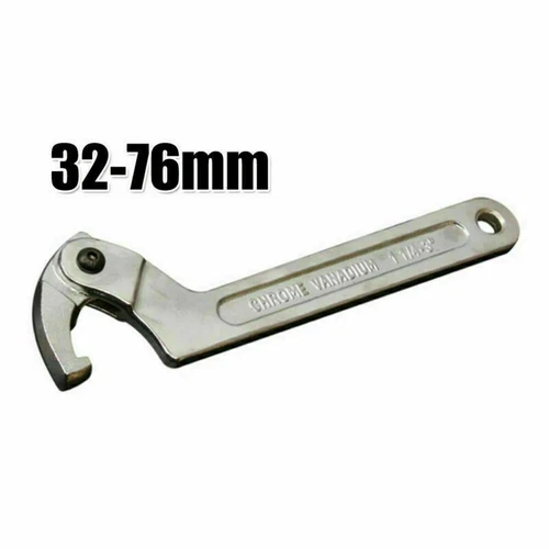 Hakenschlüssel Gelenk Zapfenschlüssel Nutmutternschlüssel 19-51/ 32-76/ 51-121mm - Bild 13 von 14