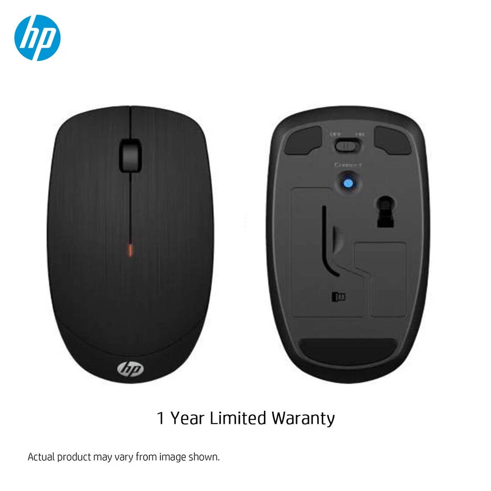 HP X200 Wireless Mouse with 2.4 GHz Wireless connectivity, Black, - Image 4 of 4