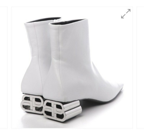 BALENCIAGA TYPO BB ANKLE BOOTS NEW 