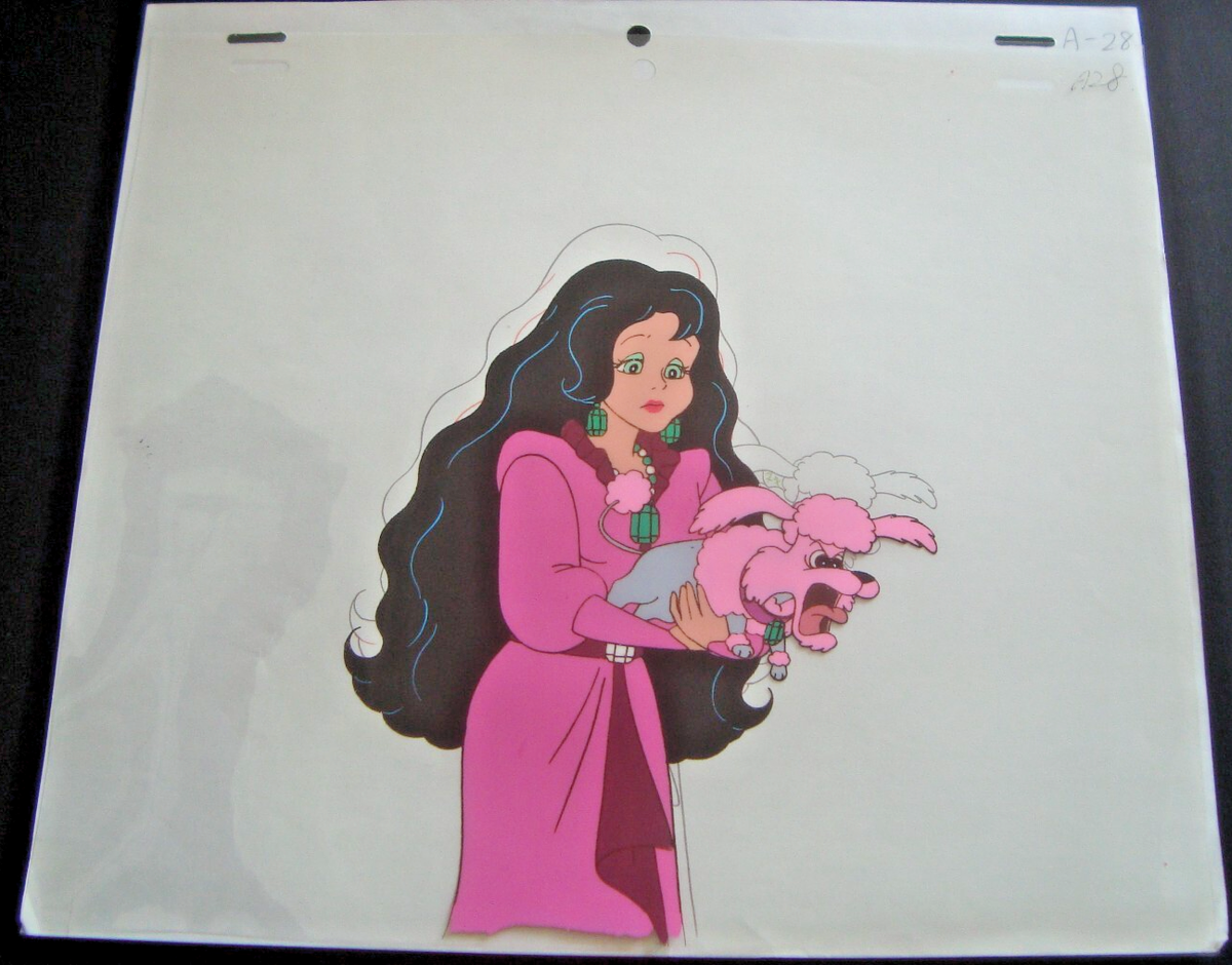 Beverly Hills Teens Original Animation Art Cel DIC Bianca Dupree
