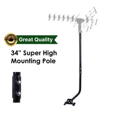 Five Star Antenna Mount Kit - 34" J-Pole with Extension Pole 1" Pole Diameter