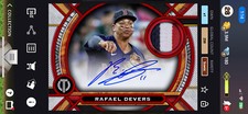 [DIGITAL CARD] Topps Bunt 23 RAFAEL DEVERS ICONIC TRIBUTE RELIC SIG BOS RED SOX