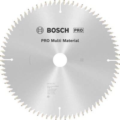 BOSCH PROFESSIONAL Bosch Multi Material Cutting Mitre and Table Saw Blade 254mm 80T 30mm