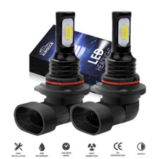 HB4 9006 LED Headlight Bulbs 6500K Conversion Kit Low Beam Bright White 2-Pack