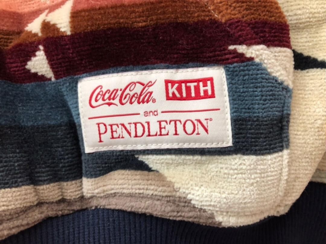 KITH x Coca-Cola x Pendleton Hoodie - Limited Edition
