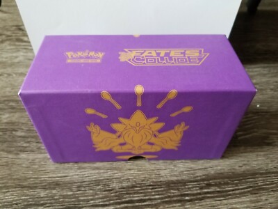 Empty XY Fates Collide Elite Trainer Box Pokemon Card Storage Mega