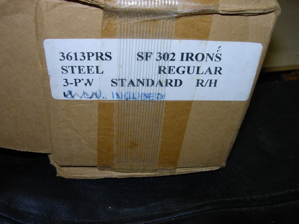 g4 NIB NOS Orlimar SF 302 Irons 3-PW Steel Shaft RH-R - Image 3 of 4