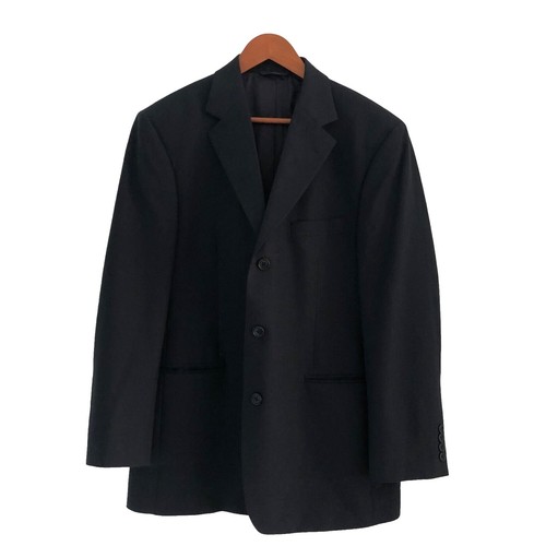 Brooks Brothers 346 Blazer Mens 44L Navy Pinstripe Wool Stretch 2
