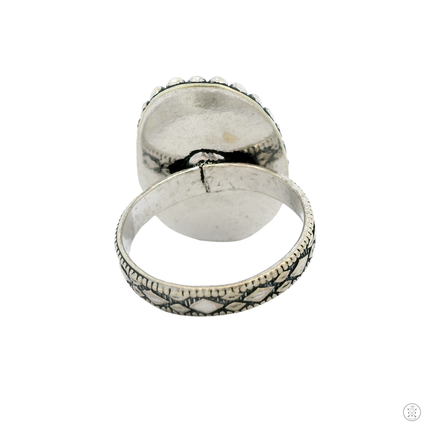 New Sterling Silver Statement Ring with Tigers Ey… - image 6