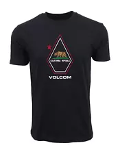 VOLCOM MENS PREMIUM CALIFORNIA BEAR T SHIRT