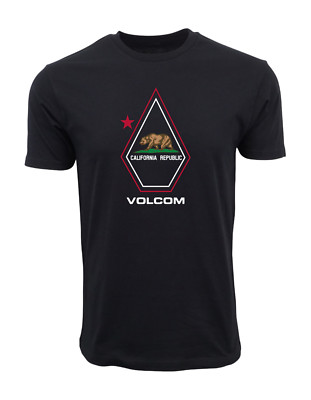 VOLCOM'S MENS PREMIUM CALIFORNIA BEAR T SHIRT