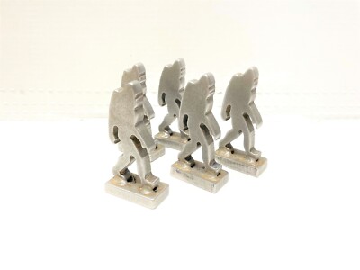 AR500 3/8'' Steel 3.5  Mini Sasquatch Knock-over Set of 5