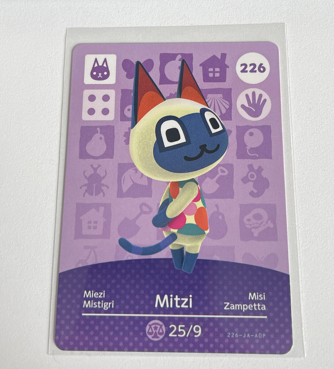 Animal Crossing Amiibo Card 226 Mitzi Miezi Mistigri Series 3 EU New  Horizons | eBay