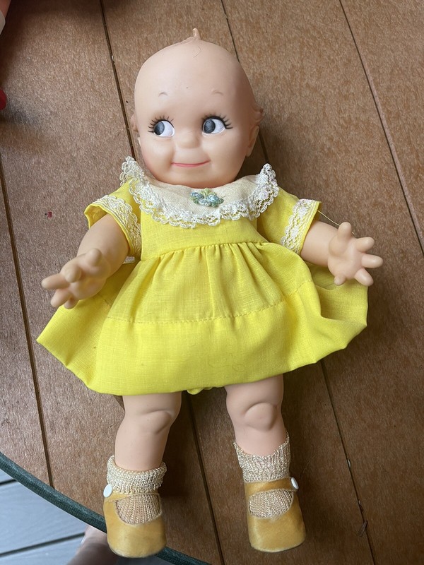 Vintage Cupid Doll 1950s Approx. 11 Inches Tall