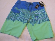 VOLCOM 4 Way Stretch Mod Tech Board Shots LIDO VIBES MOD Boys sz 16/28 NWT