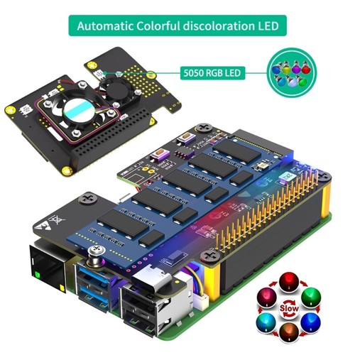 Innovative M.2 NVMe SSDs Storage Converters with Cooling Fan for Enthusiasts - Bild 6 von 8