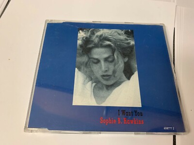 SOPHIE B. HAWKINS - I WANT YOU - 4 TRACK CD SINGLE   658777 2 [B19] 