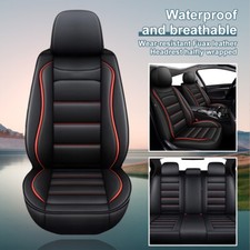 For Kia Sportage 2009-2024 Full Set Car Seat Covers Faux Leather Protector Pad For Kia Sportage 2009-2024 Full Set Car Seat Covers Faux Leather Protector Pad