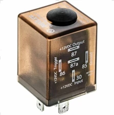 Accele BU-509TD 30 Amp Programmable Time Delay Relay with adjustable Timing Off
