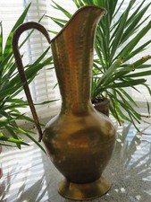 Messing Vase nostalgisch gross