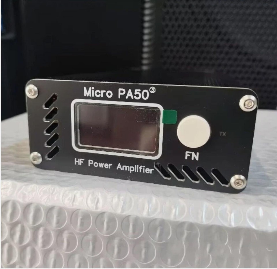 Micro PA50-3 3rd Gen 3.5M-30MHz RF HF Shortwave Power Amplifier LPF ...
