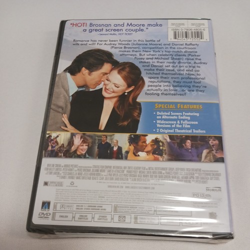 Laws Of Attraction DVD Movie Pierce Bronson NEW SEALED - Picture 4 of 10