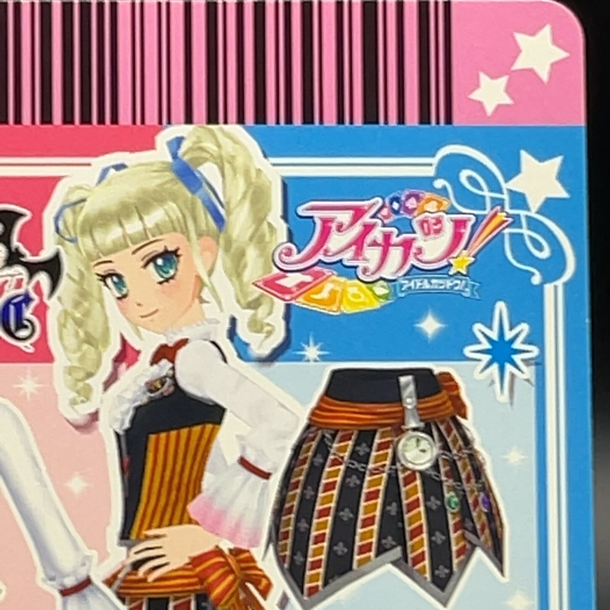 Loli Gothic 05-19-N Dress Aikatsu Princess TCG Card Nintendo VTG