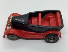 Vintage 70s Tonka Ford Model T Hot Rod Black And Red USA Made