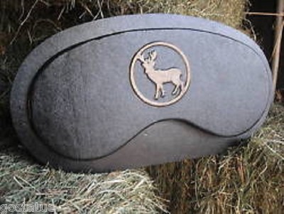 Deer bench top mold concrete plaster casting mould 25'' x 10'' x 1.5'' 