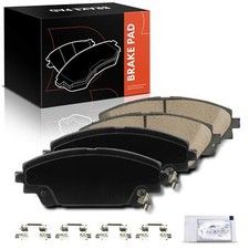 Pastilla de freno delantera cerámica con herrajes para Mazda 3 3 Sport 2014-2018 CX-3 2016-2022
