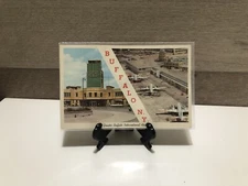 VTG Circa 1970 Greater Buffalo NY Int'l Airport  Postcard In Orig. Sleeve