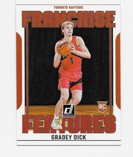 2023-24 DONRUSS FRANCHISE FEATURES - GRADEY DICK # 4 ROOKIE CARD