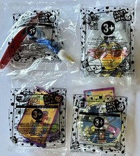 Lot Of 4 Vintage Jack In The Box Kid  s Meal Toys From 2000