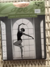 Capezio Womens Tights Transition Toe Size Large