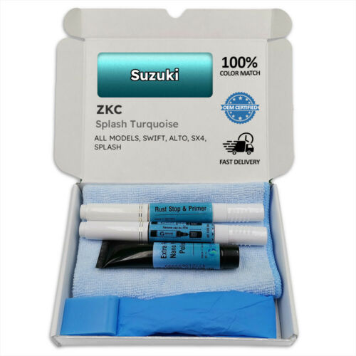 ZKC SPLASH TURQUOISE Blau Lackstift für Suzuki  SWIFT ALTO SX4 Kratzer Stift La - Bild 1 von 4