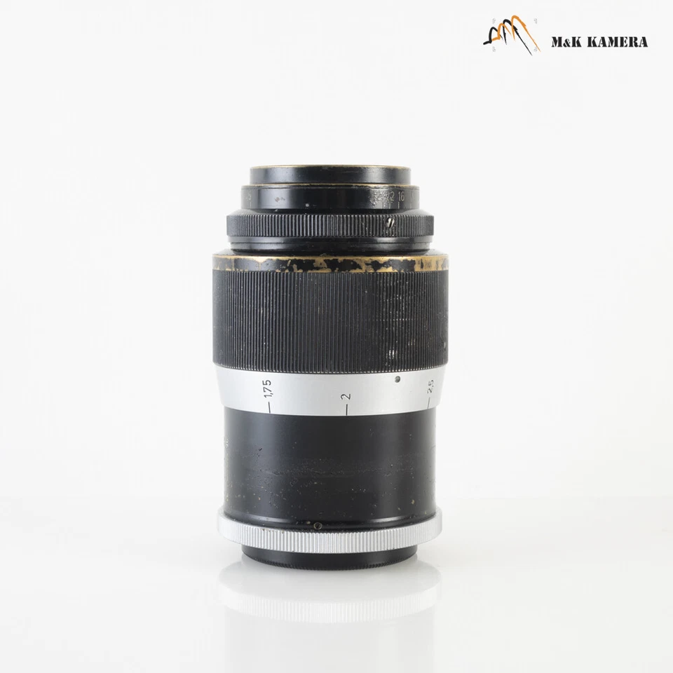 Объектив Leica Hektor L39 135 мм/F4.5 A36 с короткой фокусировкой черная краска LTM #787 - Изображение 3 из 4