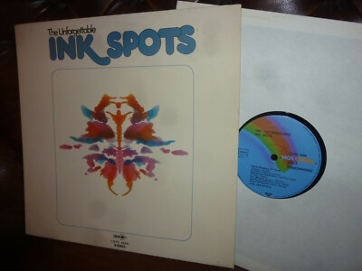 Ink Spots, The Unforgettable, German Coral COPS 4696 Stereo LP, 12'' 1971