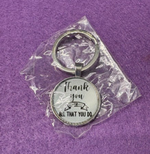 New Thank You All That You Do Keychain