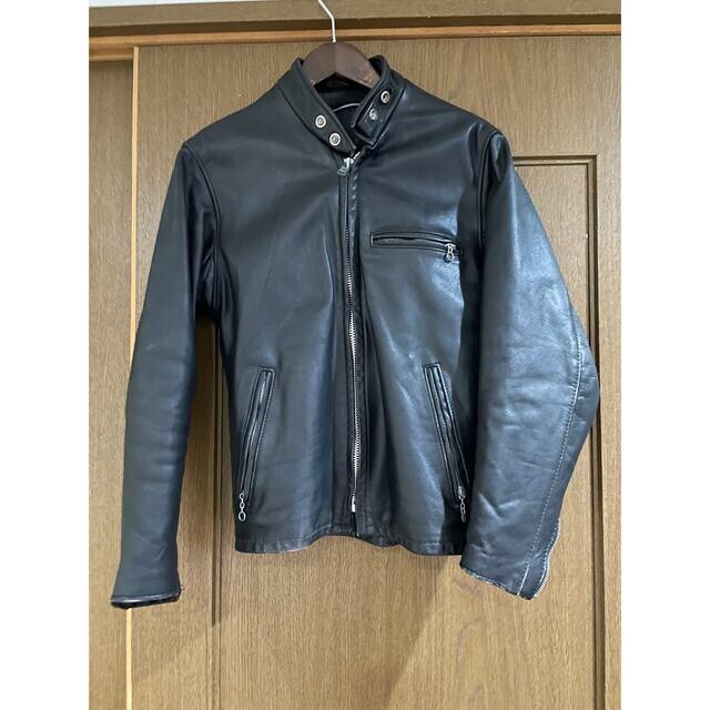 Schott 641 Single Riders Leather Motorcycle Jacket Size 36 Schott 641 Single Riders Leather Motorcycle Jacket Size 36