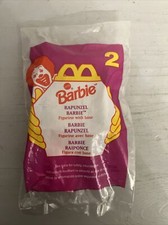 RAPUNZEL BARBIE MCDONALDS HAPPY MEAL TOY NEW SEALED
