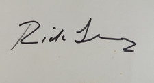 Autogramm amerikanischer TV- und Film Schauspieler Rick Lenz (122394)