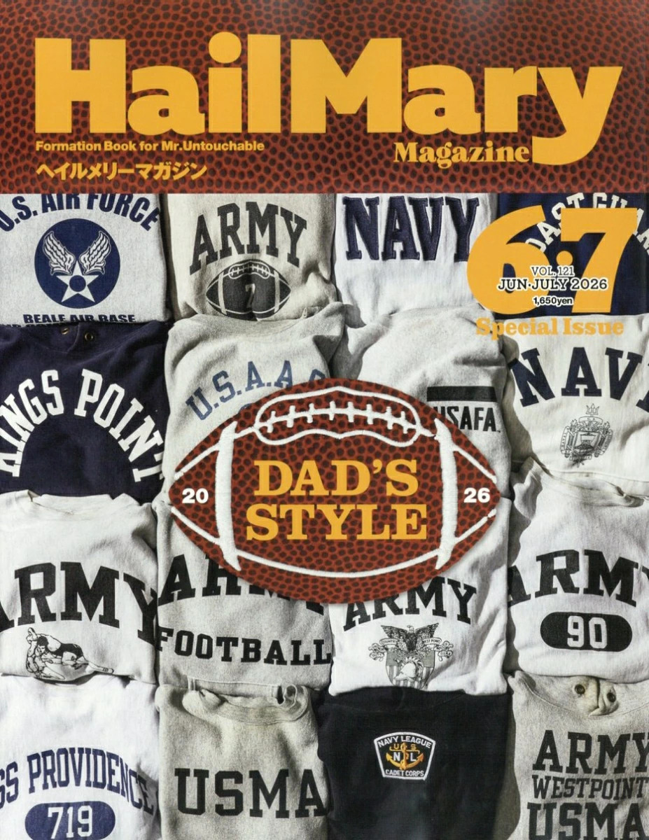 Hail Mary magazine Jun 2026 DAD'S STYLE Japanese Men's Fashion Culture Japan
