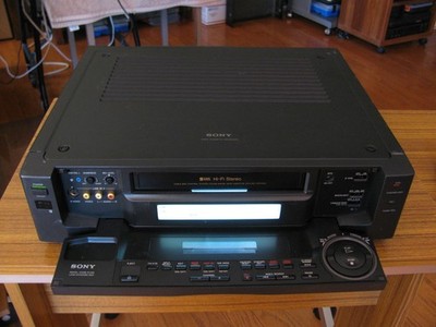 Sony SLV-R1000 Top Model Video Cassette Recorder Tested Great Working NO REMOTE