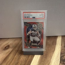 2024 Panini Select - Club Level Brock Bowers #222 Red Prizm /249 (RC)
