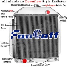 3 Rows Aluminum Radiator For 1949-1953 Ford Country Squire Sedan Ford Engine 3 Rows Aluminum Radiator For 1949-1953 Ford Country Squire Sedan Ford Engine