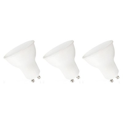 Spectrum GU10 LED Spot Lampe 7,5W 710lm 3000K Warmweiß 230V 3 Stück