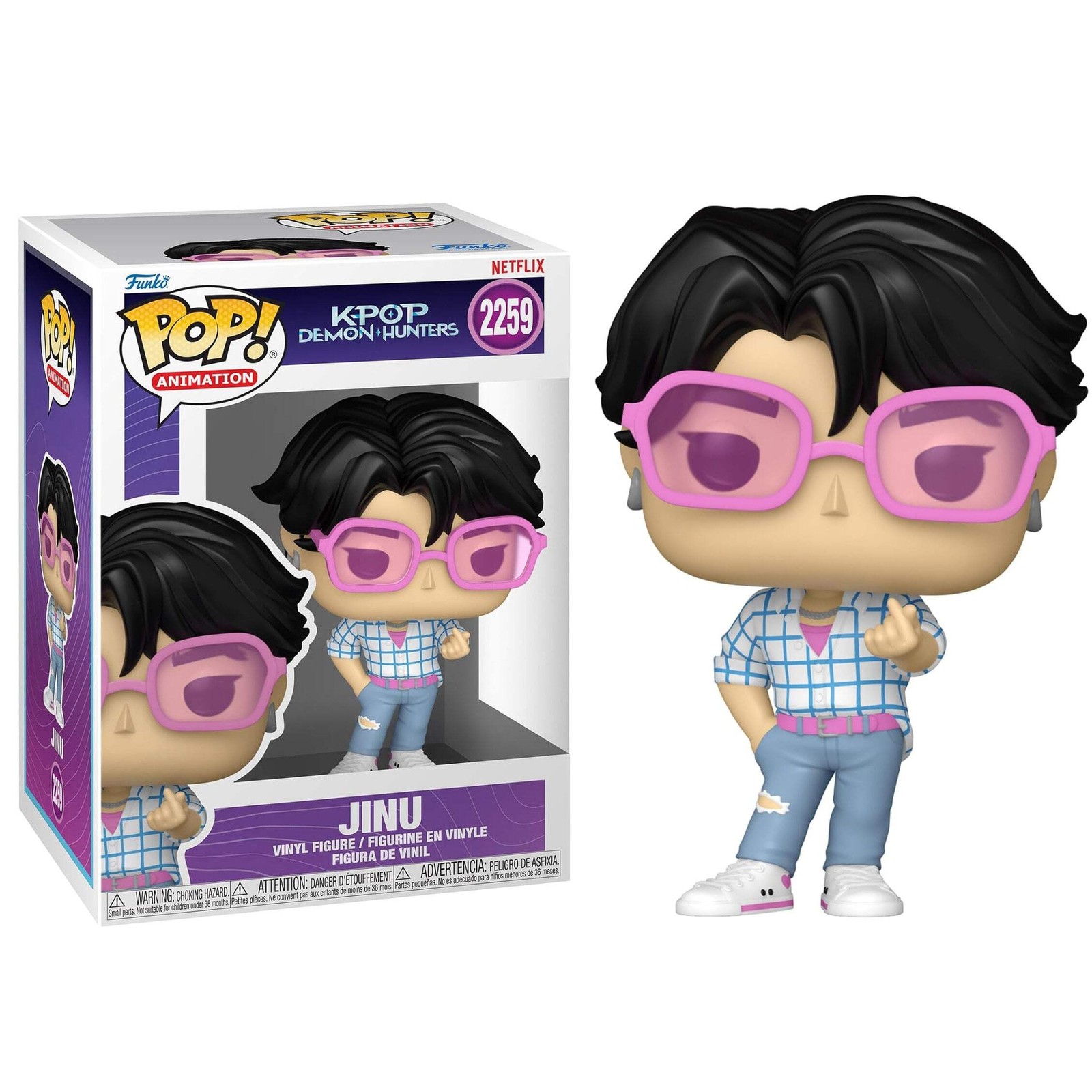 Funko Pop Animation - KPop Demon Hunters (2259) Jinu - Figure 9cm (Preordine)