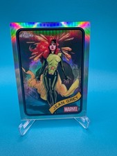 Jean Grey 2025 Topps Chrome Marvel Refractor Card-#94 X-Men Movies