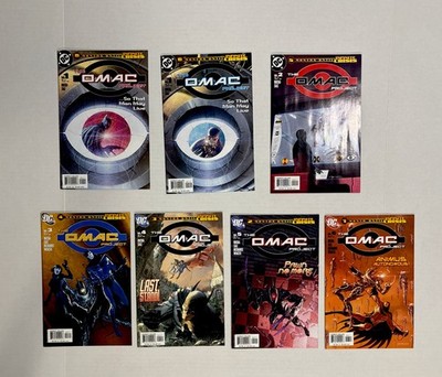 The Omac Project #1-6 Complete Set + #1 2nd Print Infinite Crisis
